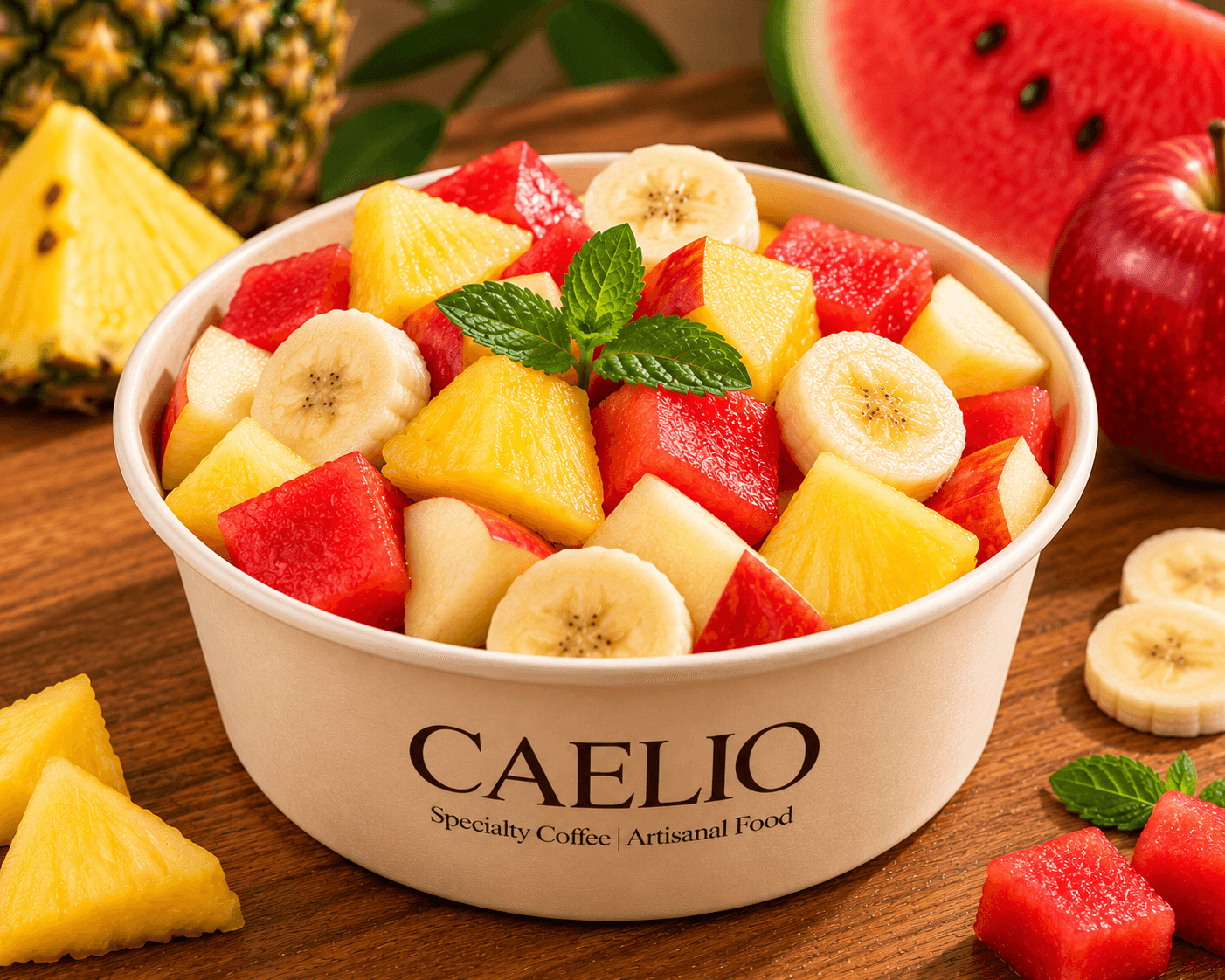 CAELIO Fresh Fruit Bowl