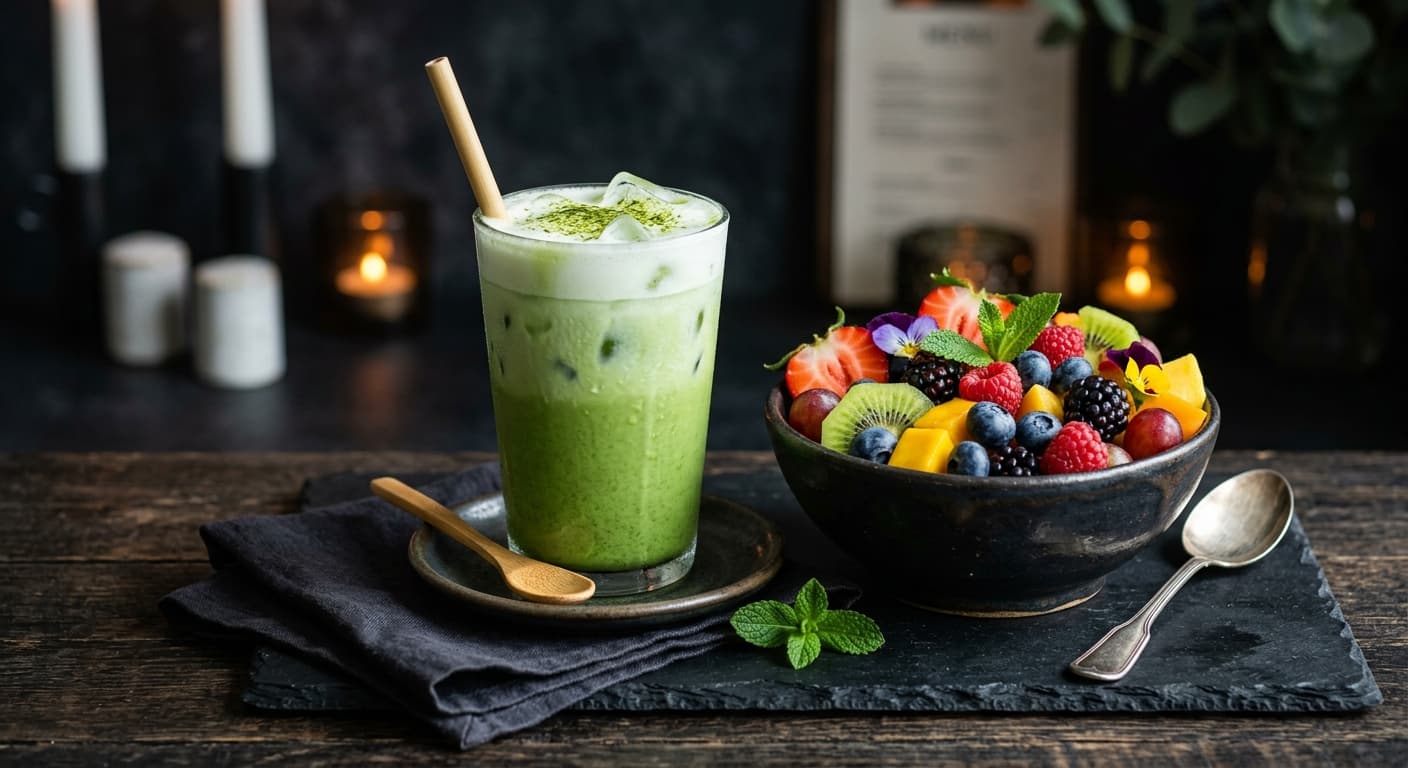 Leafy Matcha & Sweet Tropics